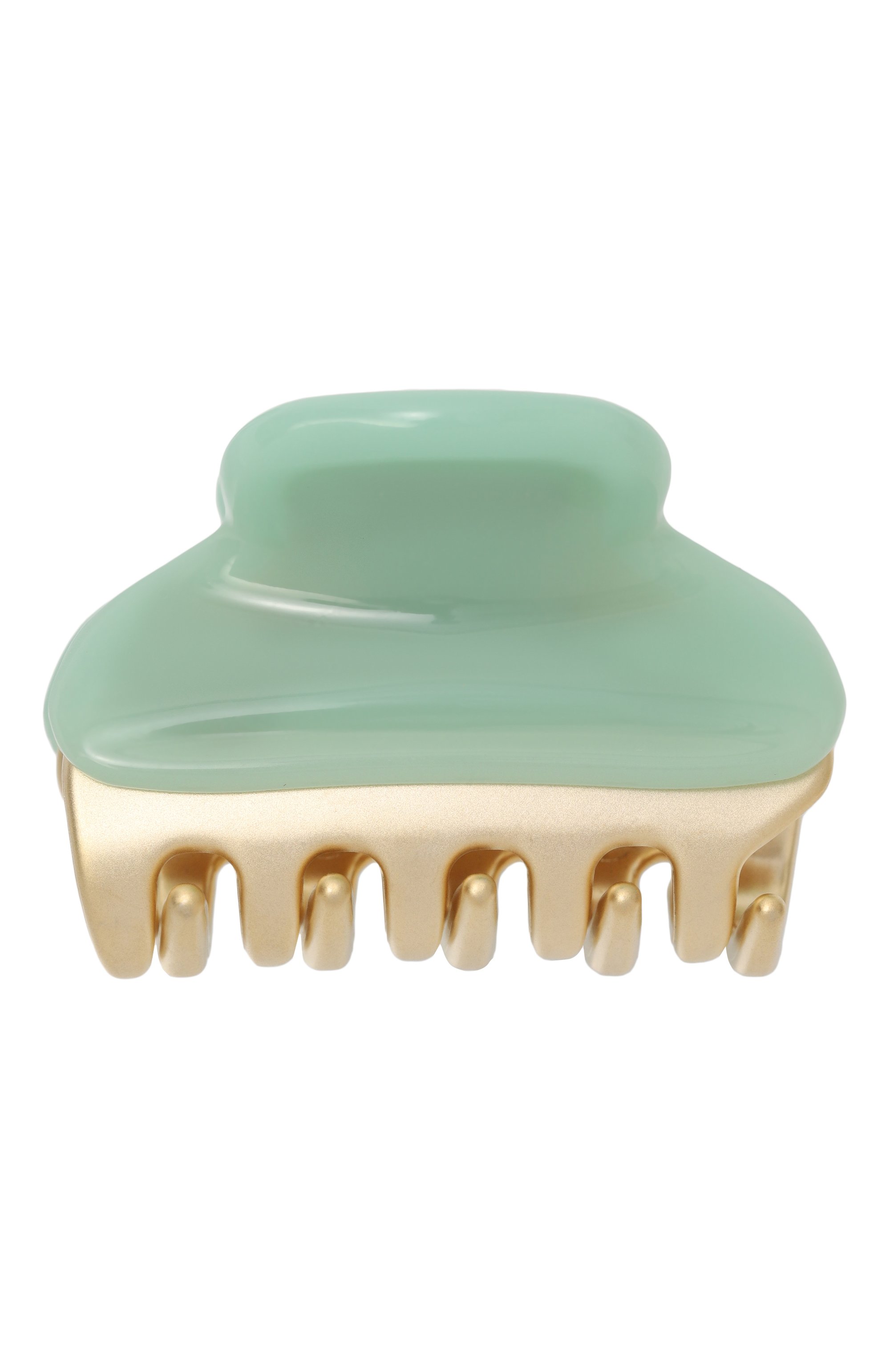 Заколка для волос ALEXANDRE DE PARIS бирюзового цвета по цене 7900 руб., арт. ICC45-14339-02A24 OV, фото 2 Заколка для волос ALEXANDRE DE PARIS, арт. ICC45-14339-02A24 OV, фото 2