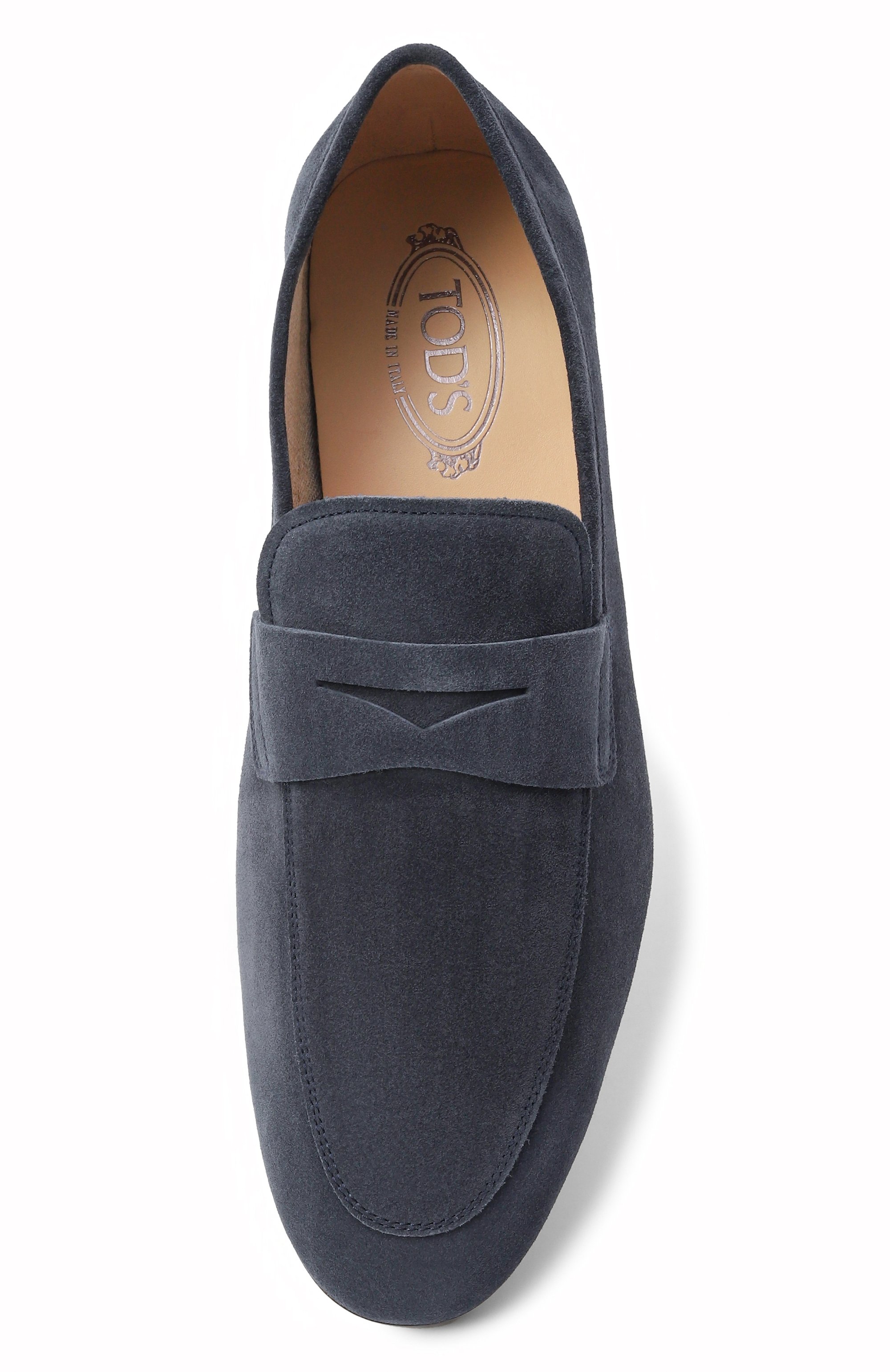 Замшевые пенни-лоферы TOD’S, арт. XXM38K0GG10/RE0, фото 6