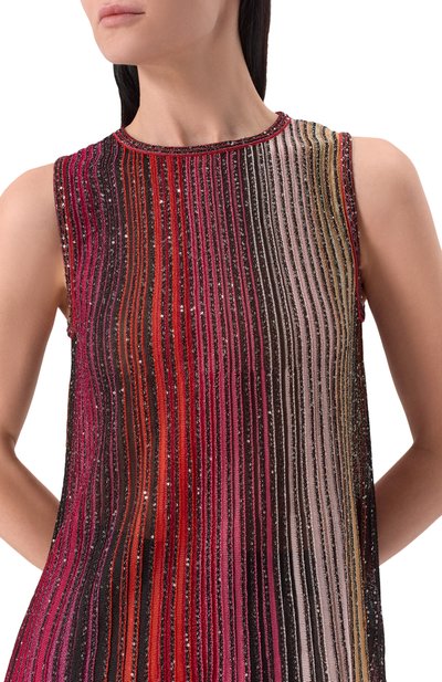 Топ из вискозы MISSONI, арт. DS25SK0U/BK042D, фото 5