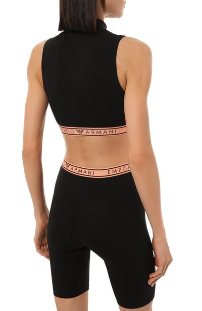 Хлопковый топ EMPORIO ARMANI, арт. 164430/3R227, фото 4