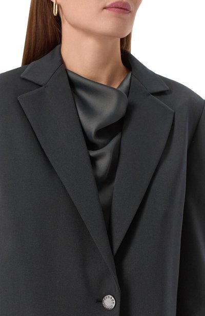 Шерстяной жакет AGNONA темно-зеленого цвета по цене 353500 руб., арт. TX1002E/UW022E, фото 5 Шерстяной жакет AGNONA, арт. TX1002E/UW022E, фото 5