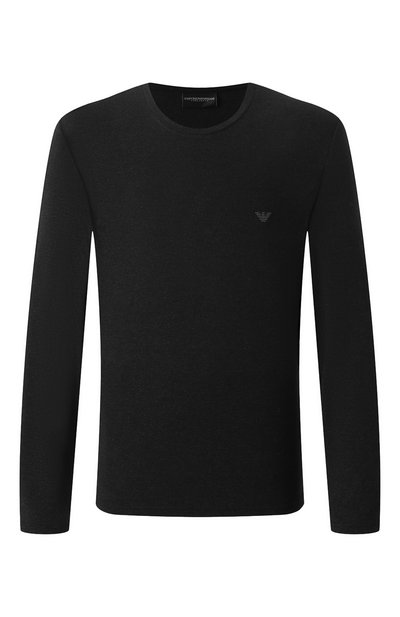 Мужская лонгслив из вискозы EMPORIO ARMANI, арт. 111653/4F584