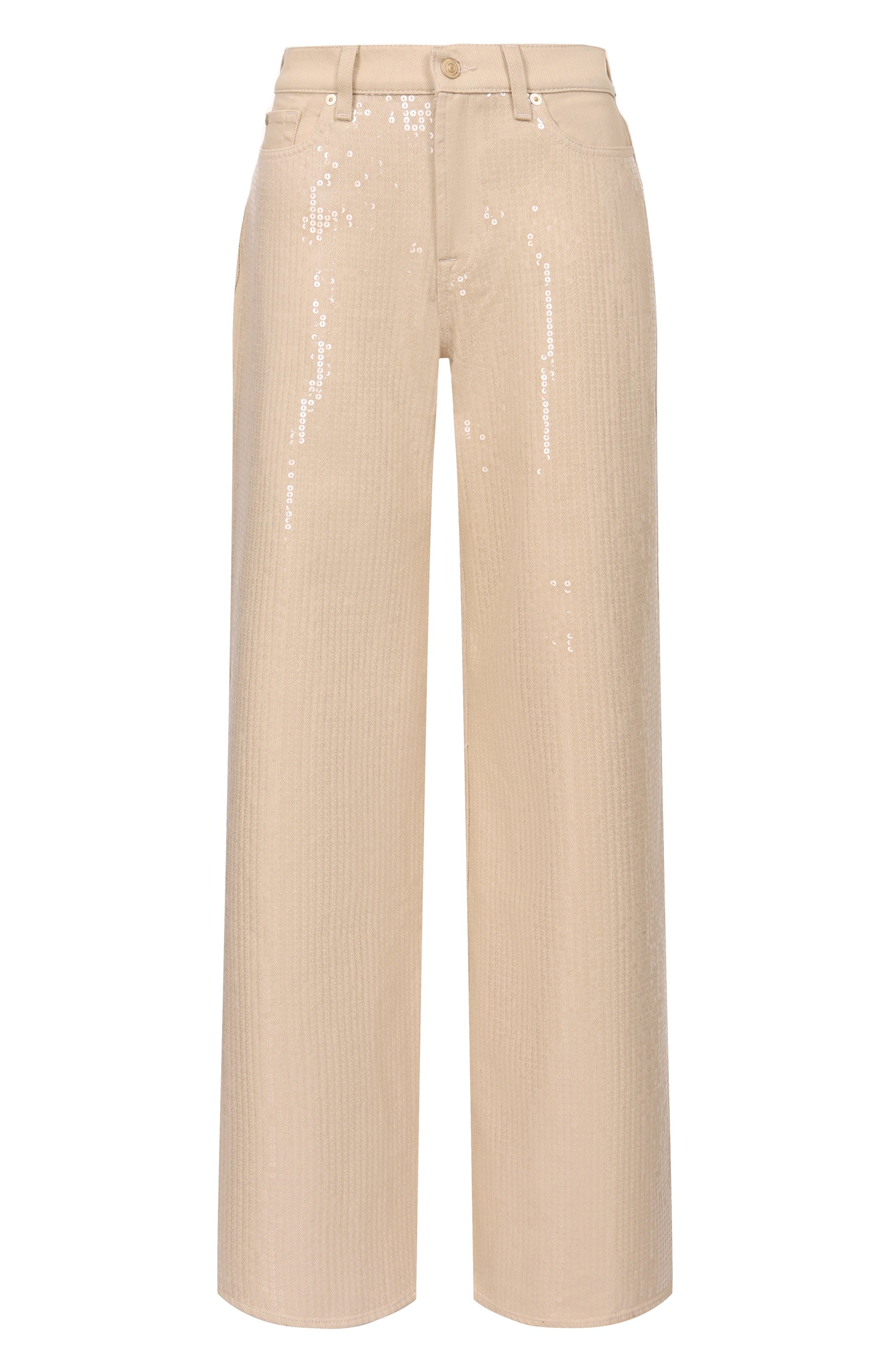 Джинсы lotta с отделкой пайетками 7 FOR ALL MANKIND, арт. 7UG20D52-1ZR, фото 1