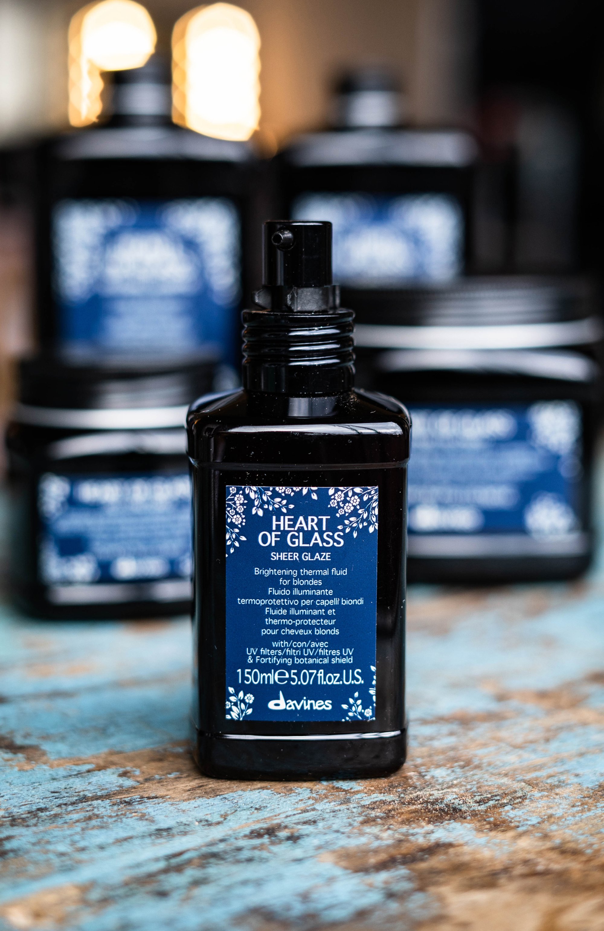 Флюид для абсолютного сияния светлых волос heart of glass (150ml) DAVINES, арт. 72008, фото 4