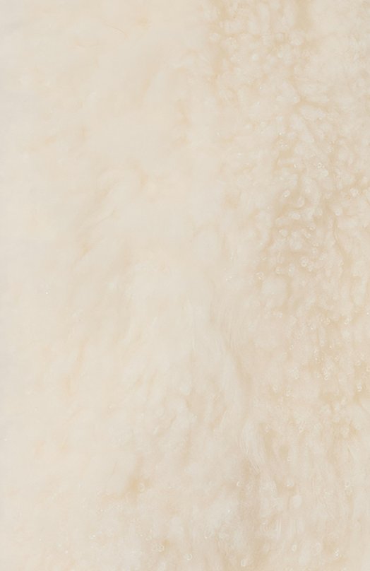 Меховой шарф из овчины Yves Salomon 26WAA620XXMAAG Кремовый  26WAA620XXMAAG Фото 3