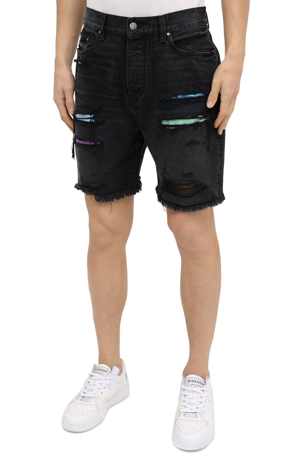 Джинсовые шорты AMIRI, арт. F0M11204RD, фото 3