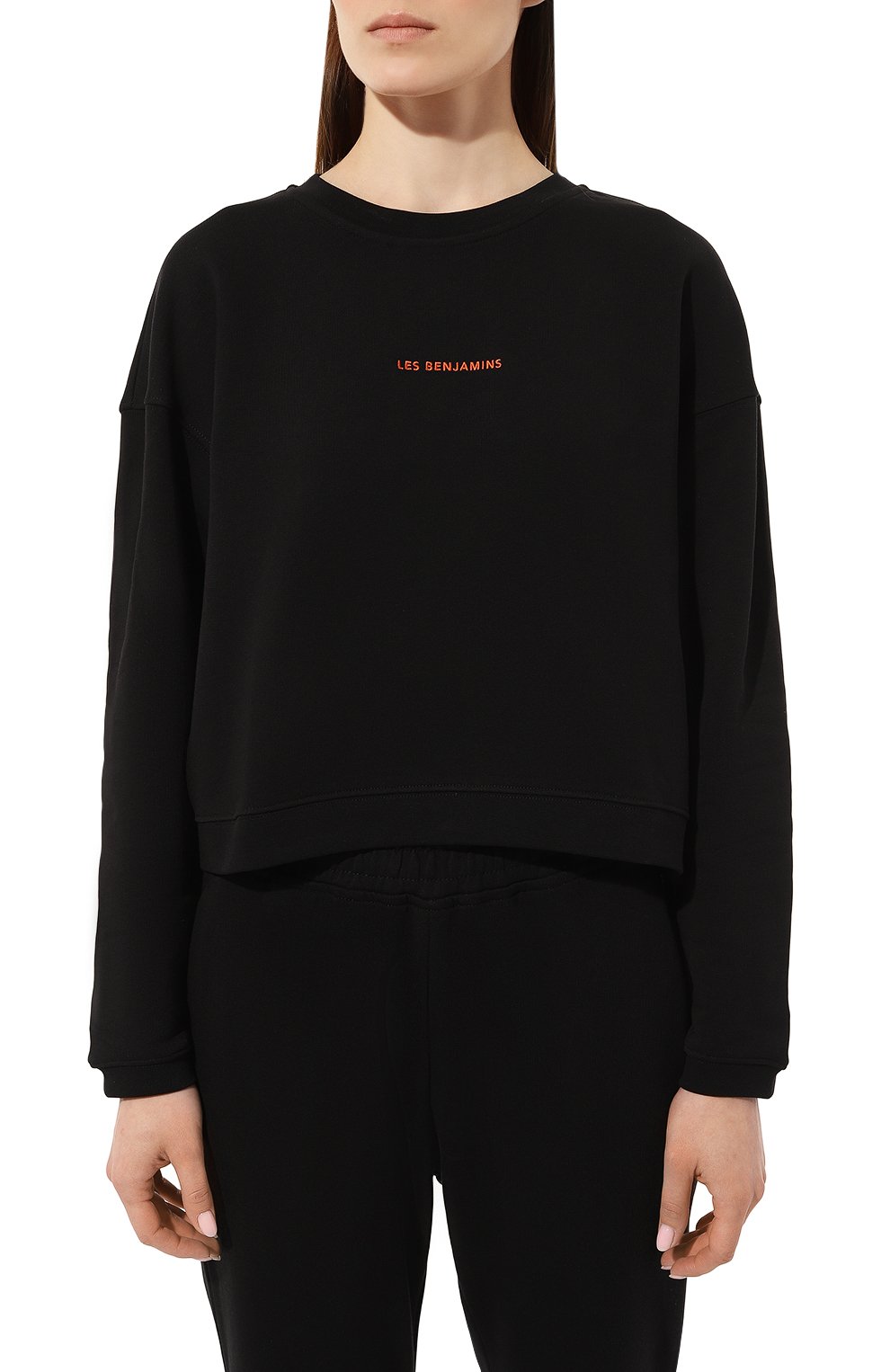 Хлопковый свитшот LES BENJAMINS, арт. LB21SSC0RFUSW-001, фото 3