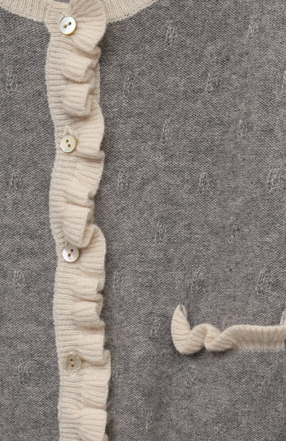 Кашемировый кардиган OSCAR ET VALENTINE, арт. CAR07S, фото 3