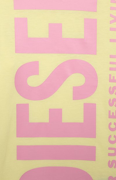 Хлопковая футболка DIESEL, арт. K00347/00YI9, фото 3