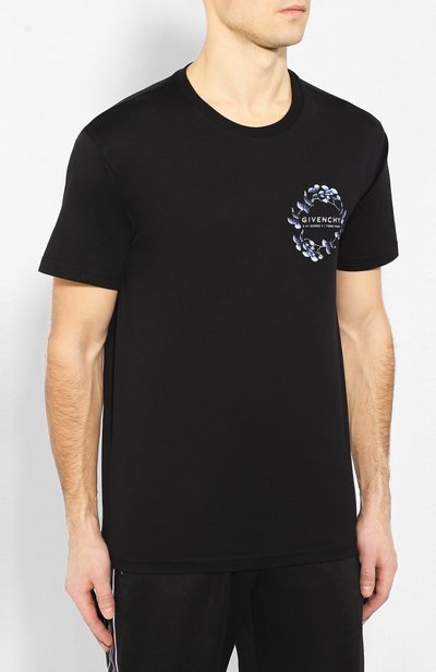Хлопковая футболка GIVENCHY, арт. BM70VC3002, фото 3