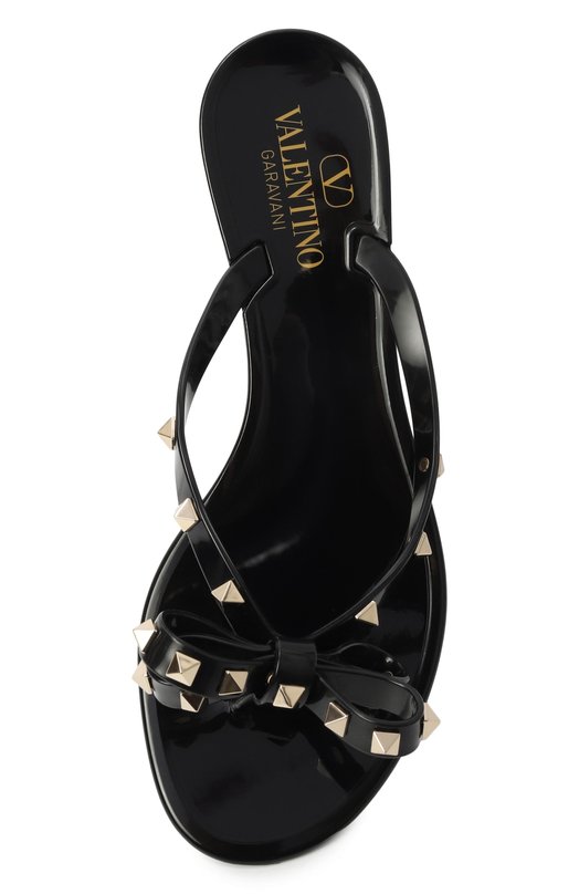 Шлепанцы Rockstud Valentino 8W2S0552/PVS Чёрный  8W2S0552/PVS Фото 6