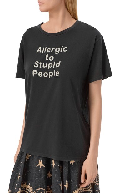 Футболка из хлопка и кашемира R13, арт. R13WK001-K146A, фото 3