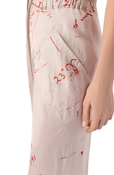 Атласные брюки RICK OWENS, арт. RP01F6304/KP1, фото 5