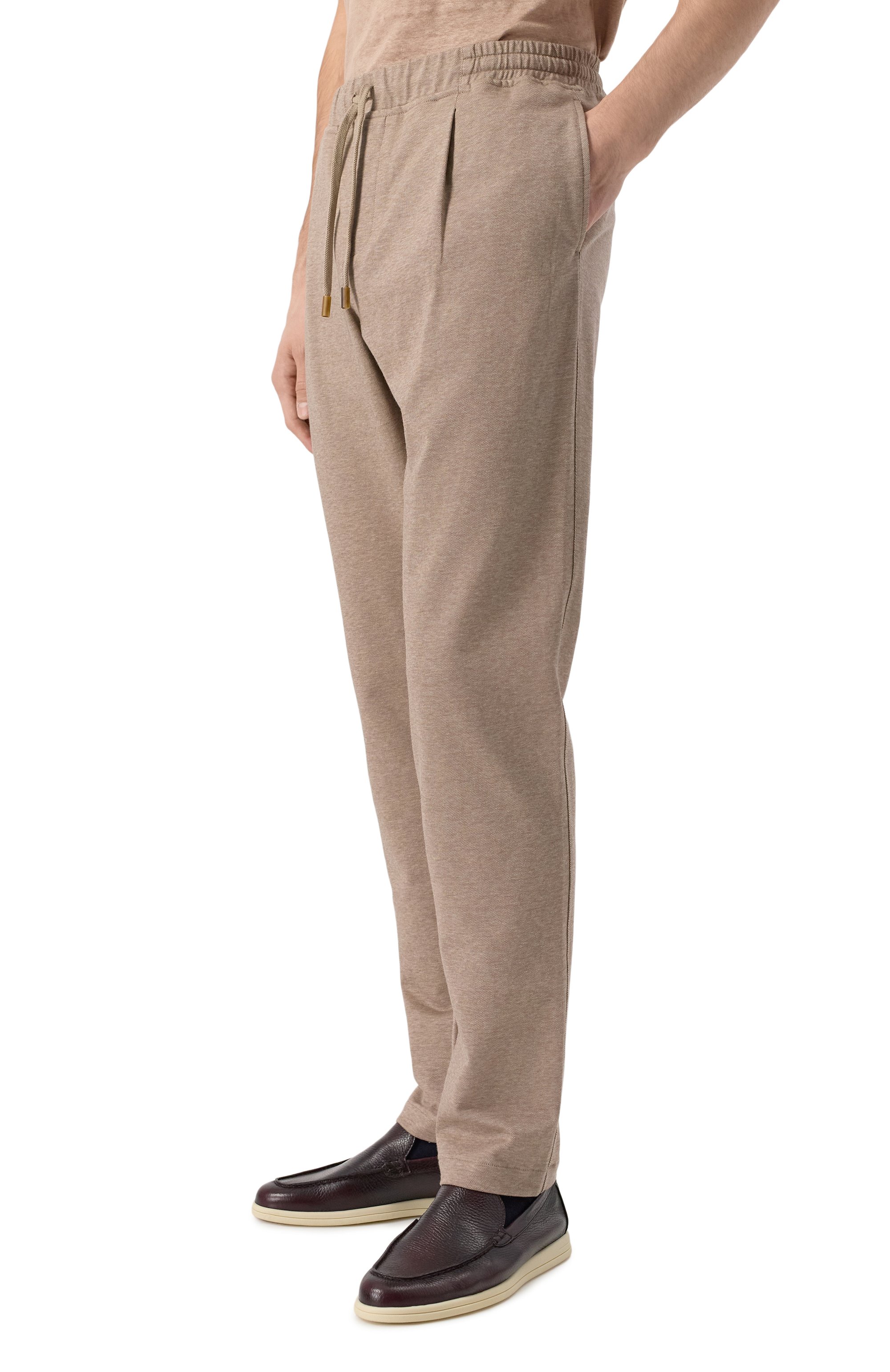 Хлопковые брюки CAPOBIANCO, арт. 18M750.FE00., фото 3