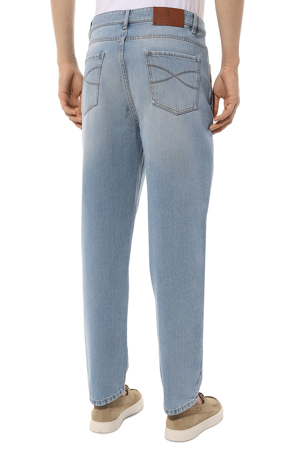 Джинсы straight fit BRUNELLO CUCINELLI, арт. M074PR2200, фото 4