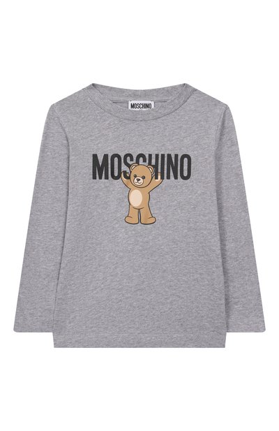 Хлопковый лонгслив MOSCHINO, арт. HT000J/LAA10/4-8