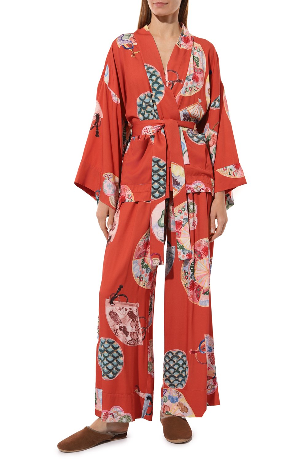 Пижама из вискозы ANY WOWZERS, арт. HAI02-TBRICK, фото 2