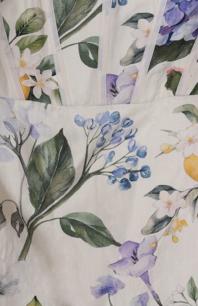 Платье из вискозы и льна MAISON AVA, арт. MA-SS25-GT01, фото 3