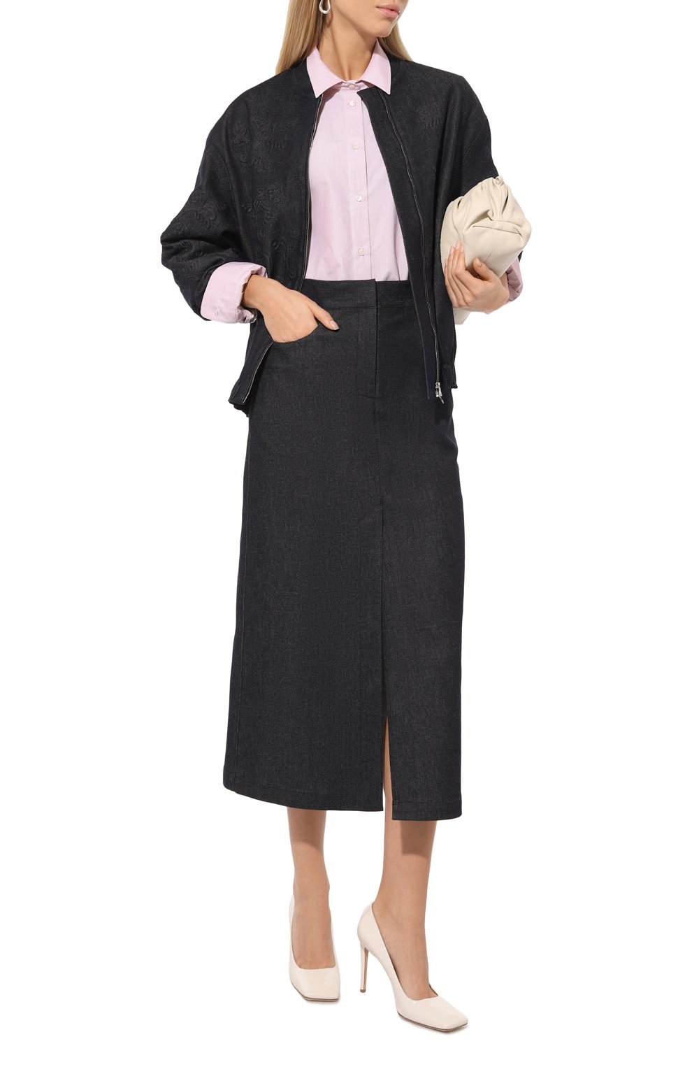 Хлопковая рубашка LOULOU DE SAISON, арт. T0SCA, фото 2