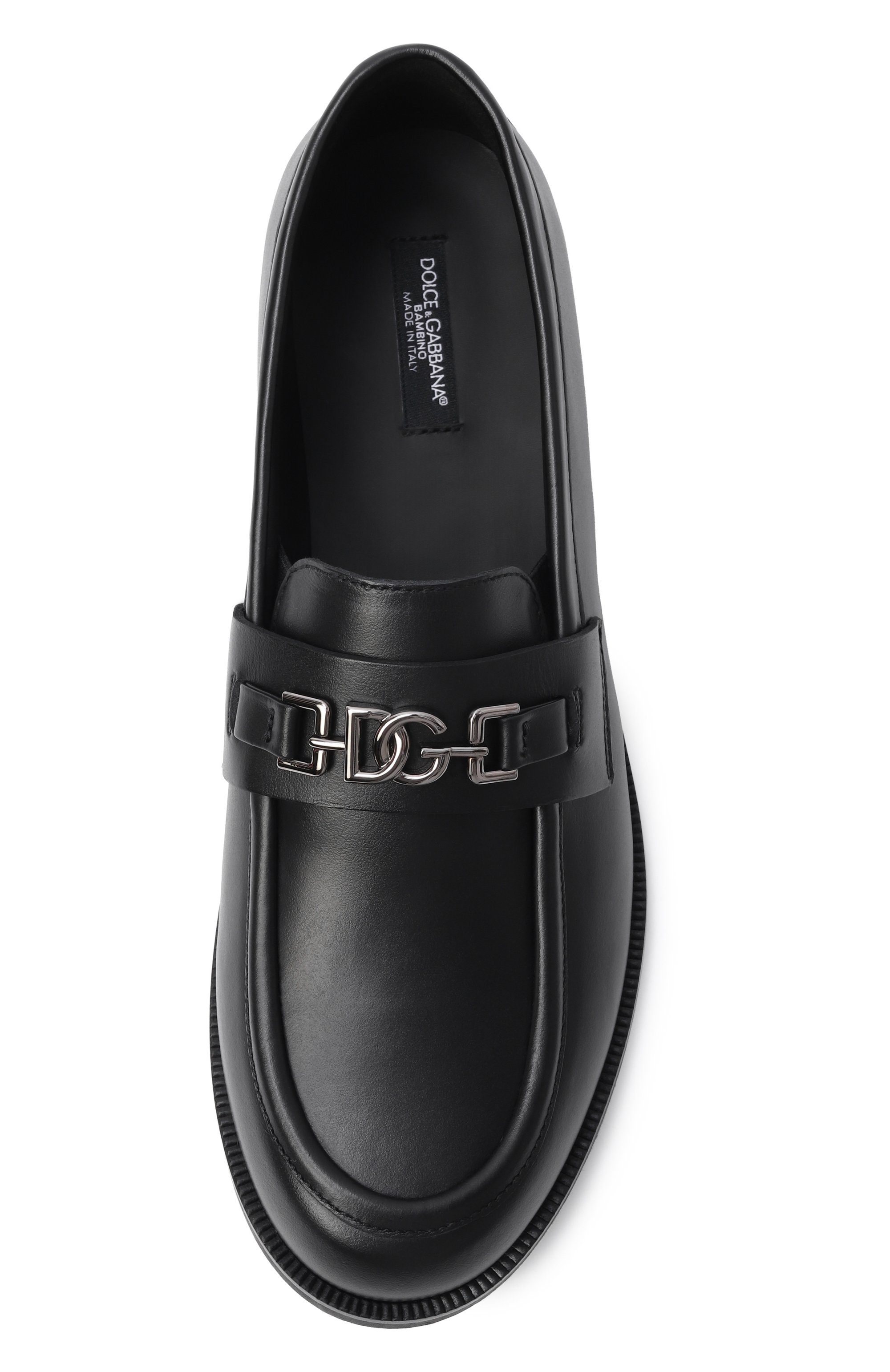 Кожаные лоферы DOLCE & GABBANA, арт. DA5319/A6M18_002, фото 4