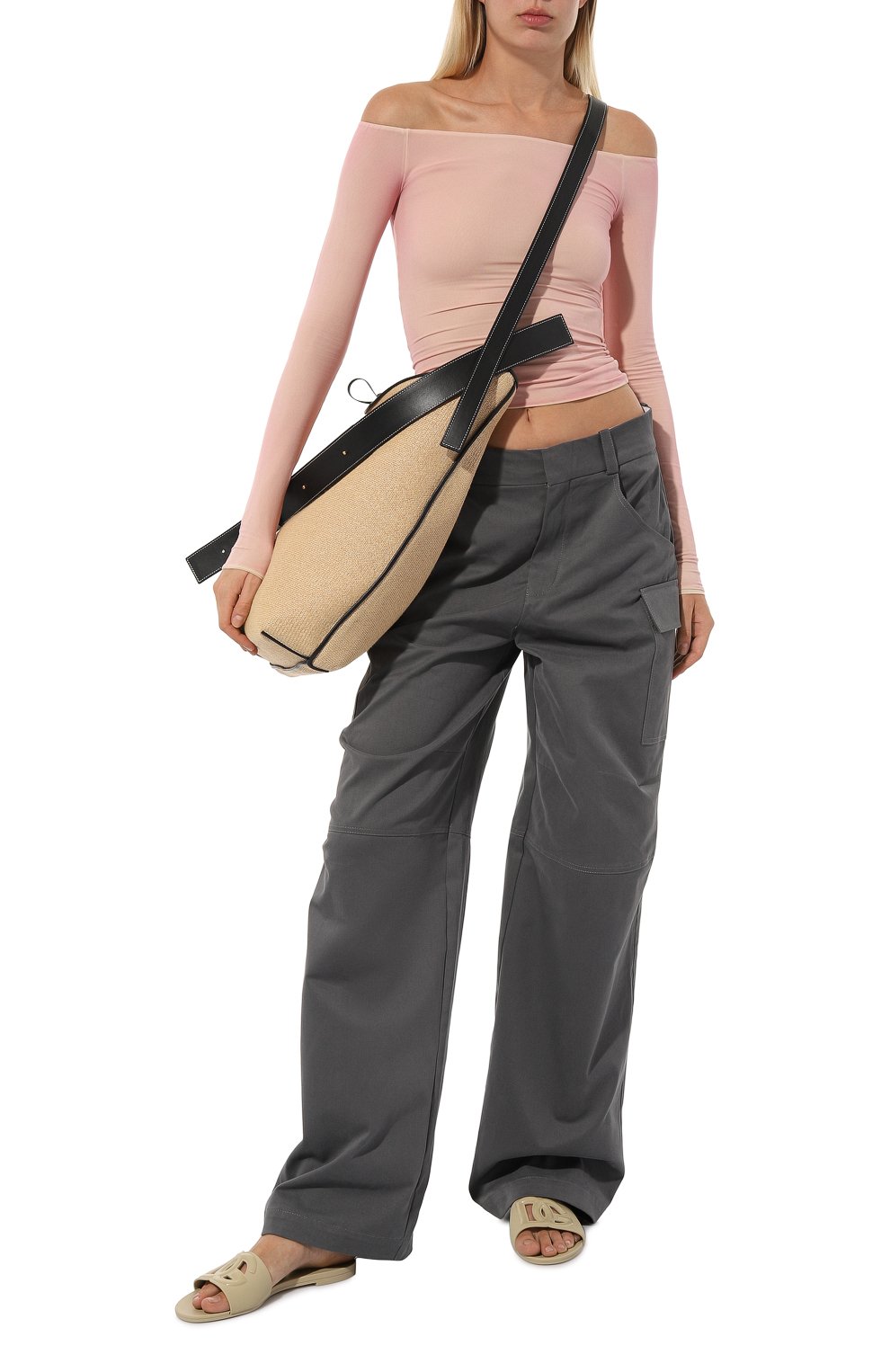 Шлепанцы bianca DOLCE & GABBANA, арт. CW2215/AN994, фото 2