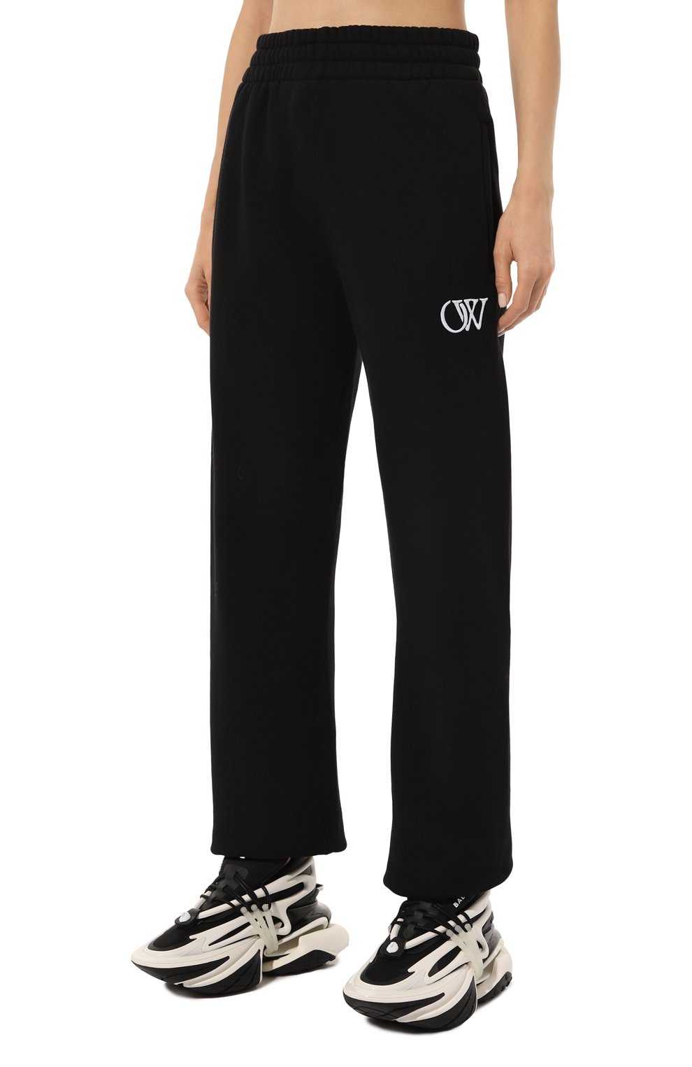 Хлопковые джоггеры OFF-WHITE, арт. 0WCH006F24FLE002, фото 3