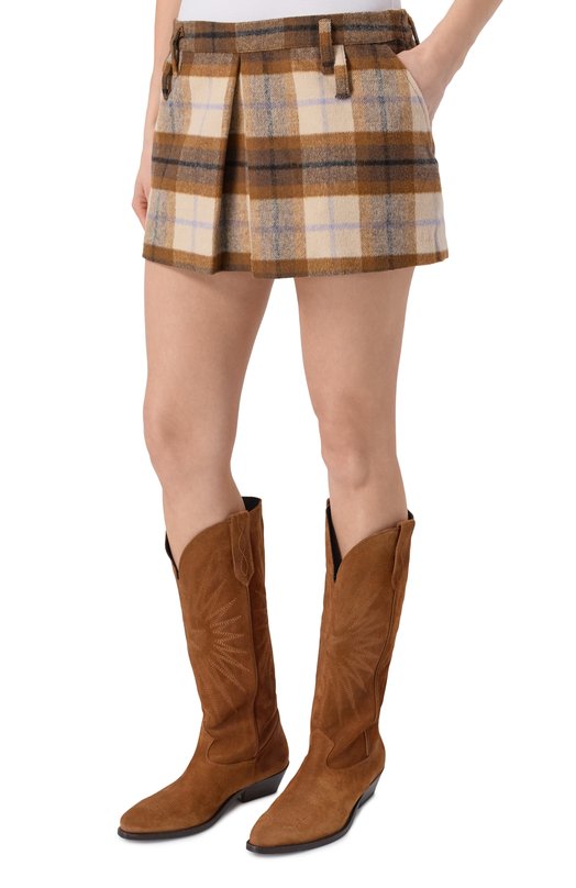 Юбка Ksubi WPS26SK011 Коричневый  WPS26SK011 Фото 3