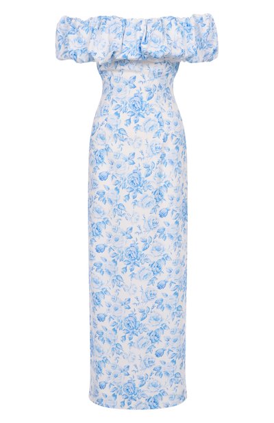 Женское платье из вискозы ROWEN ROSE, арт. DRS_RR388