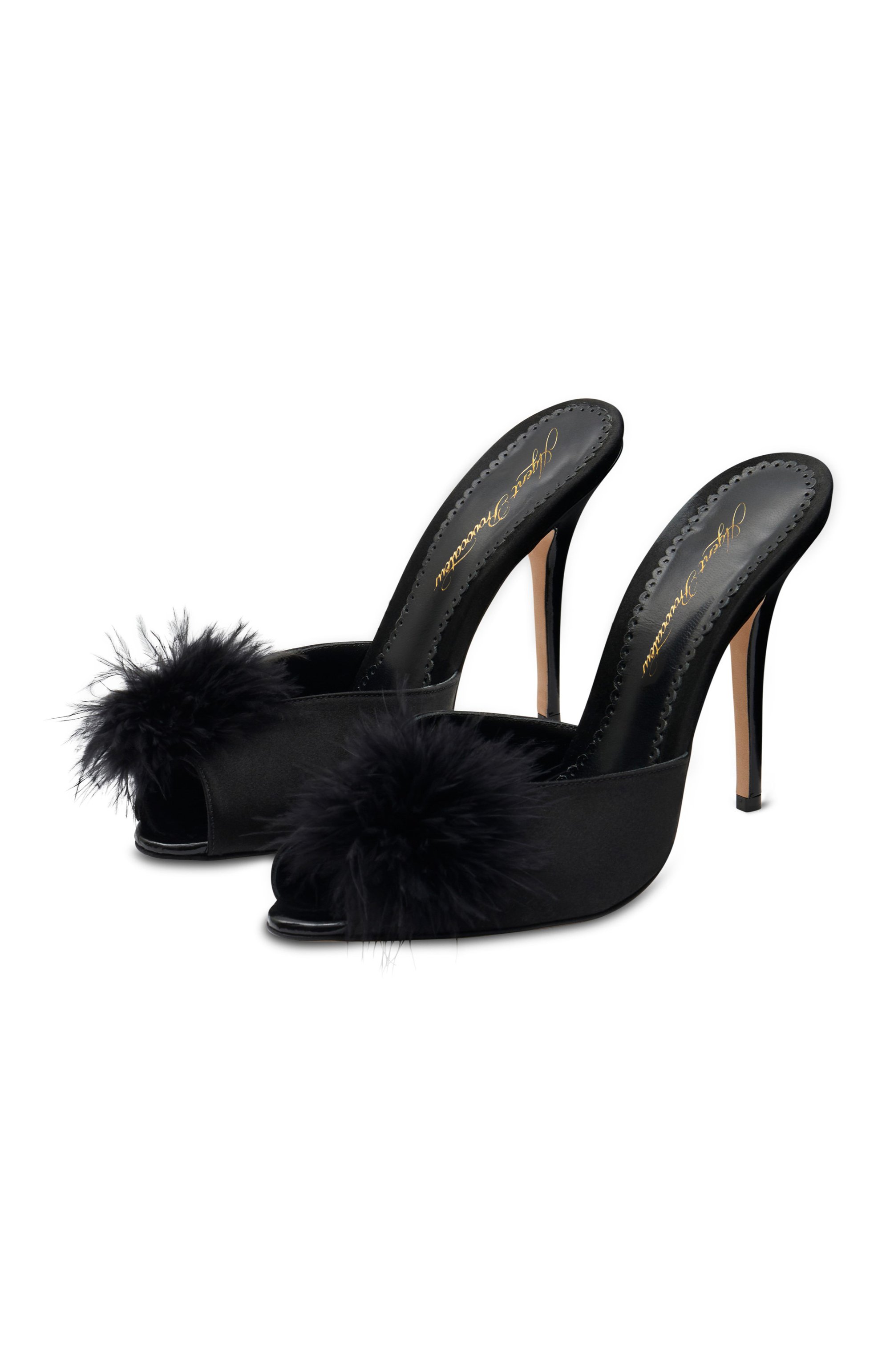 Атласные мюли allegrah AGENT PROVOCATEUR, арт. APM1562001001, фото 1