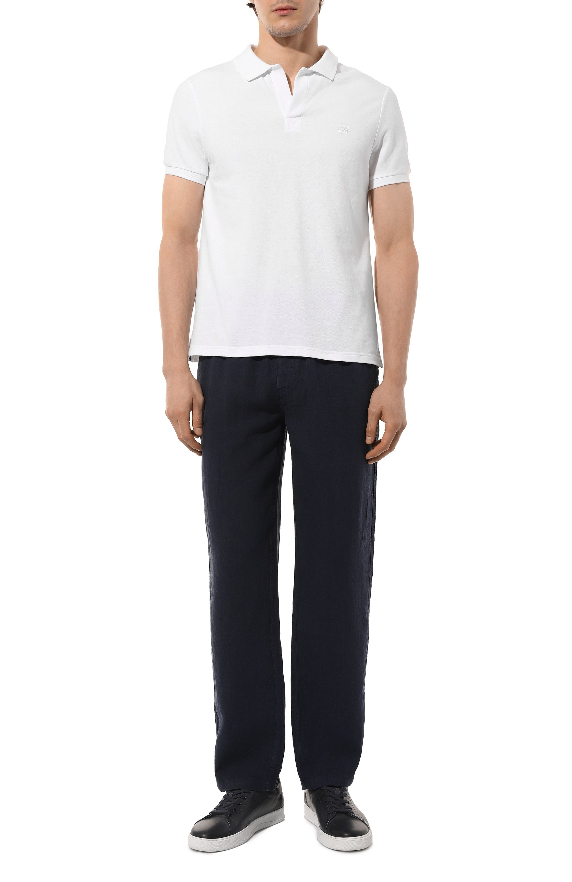 Хлопковое поло VILEBREQUIN, арт. PALATIN/H2N00, фото 2