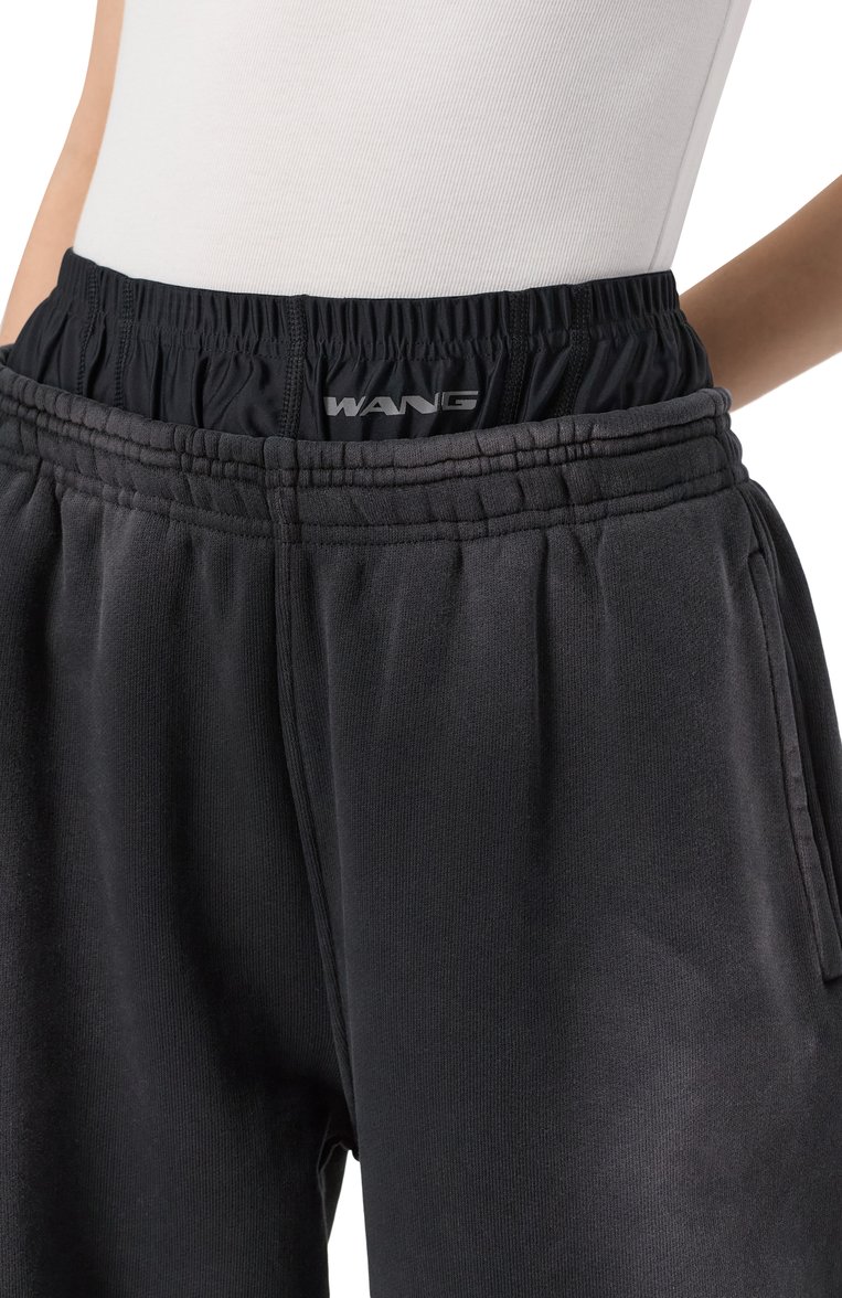 Хлопковые брюки ALEXANDERWANG.T, арт. 4CC1254406, фото 1