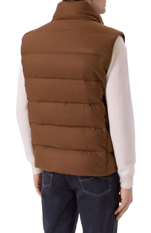 Кашемировый жилет MVST M25.1MM.0013/75402/10/-/125 Коричневый  M25.1MM.0013/75402/10/-/125 Фото 4