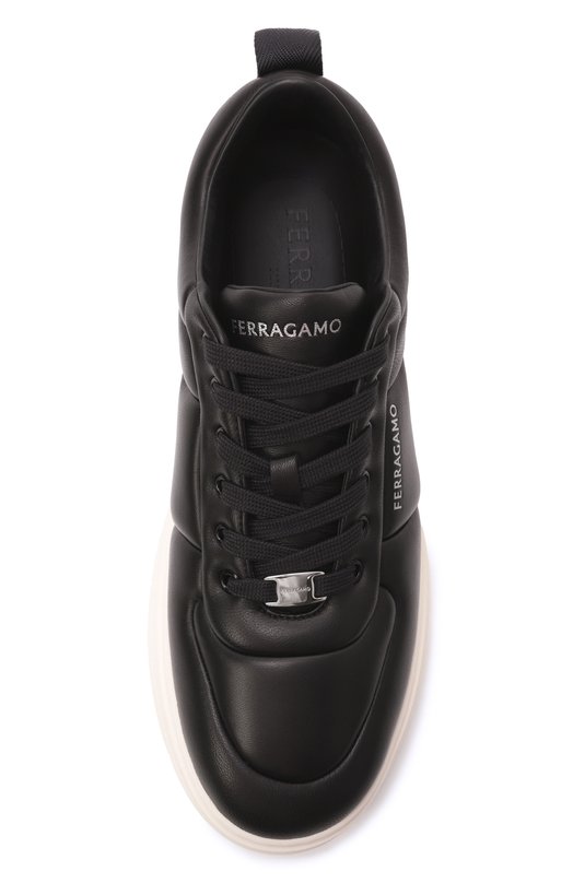 Кожаные кеды Caro Ferragamo 774865 Чёрный  774865 Фото 6