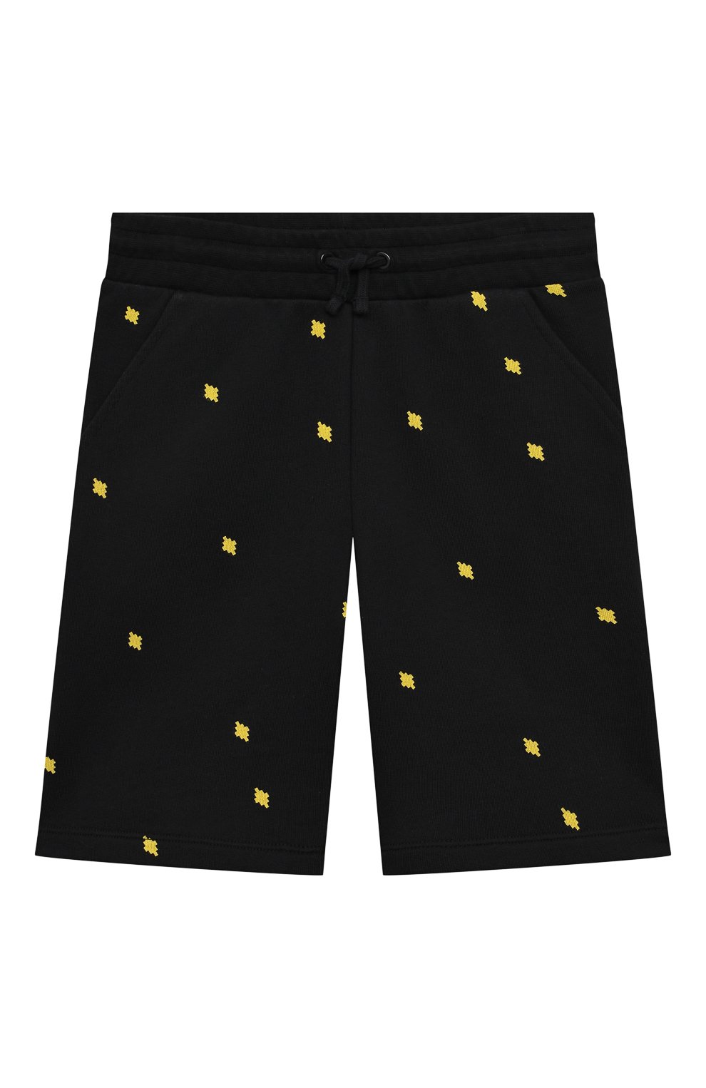 Хлопковые шорты MARCELO BURLON KIDS OF MILAN, арт. 21E/B/MB/3208/0021/2-6Y, фото 1