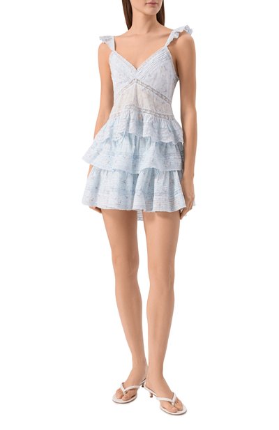 Хлопковый топ LOVE SHACK FANCY, арт. T1463-3017, фото 2