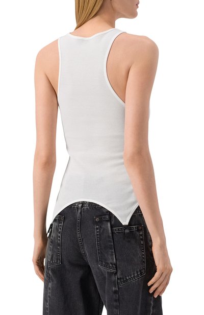 Хлопковая майка KIKI DE MONTPARNASSE, арт. C002TP002, фото 4