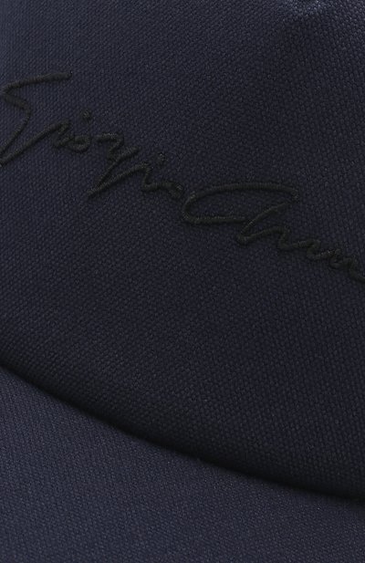 Хлопковая бейсболка с логотипом бренда GIORGIO ARMANI, арт. 747324/8P510, фото 3
