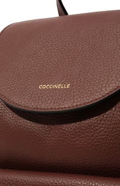 Женский рюкзак beat COCCINELLE бордового цвета, арт. E1 MF6 14 01 01 | Фото 3 (Размер: medium; Материал: Натуральная кожа; Стили: Кэжуэл)