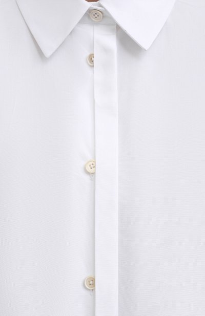Хлопковая рубашка JIL SANDER, арт. JSWS606905-WS244200, фото 5