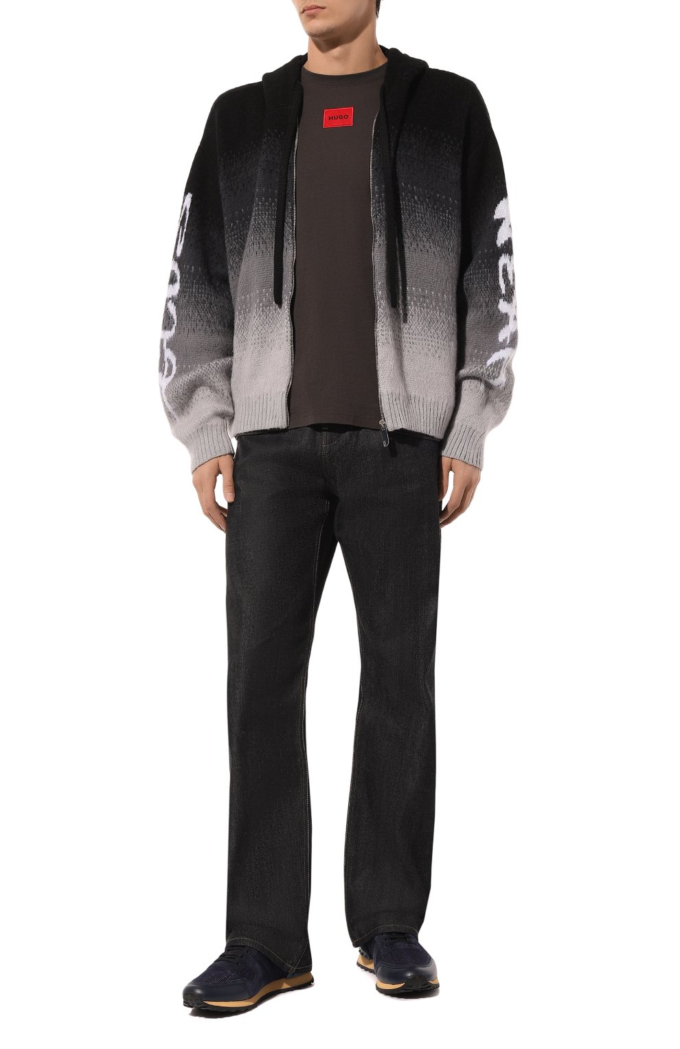 Хлопковая футболка HUGO, арт. 50447978, фото 2