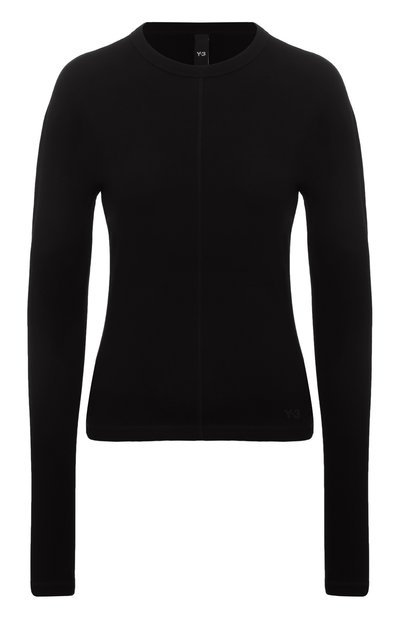 Женская хлопковый лонгслив Y-3, арт. HY1251