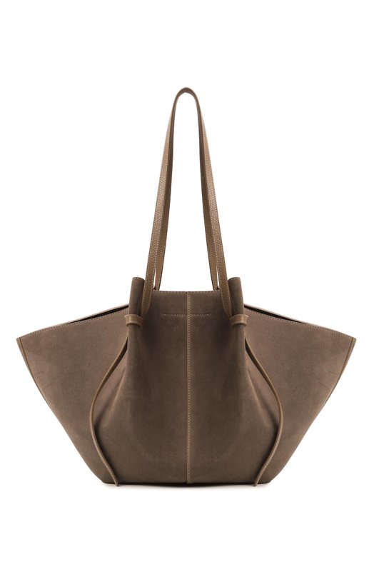 Сумка Mochi large Yuzefi LARGE M0CHI/SUEDE Бежевый  LARGE M0CHI/SUEDE Фото 7