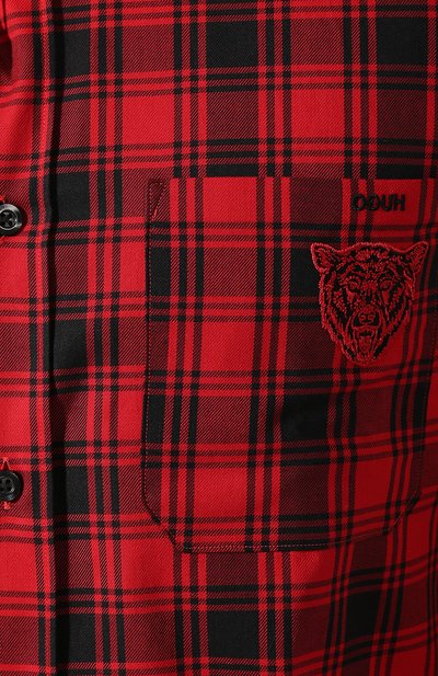 Хлопковая рубашка HUGO, арт. 50421271, фото 5