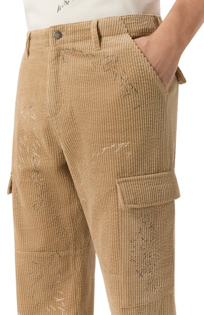 Вельветовые брюки-карго DOMREBEL, арт. M MENDING, фото 5