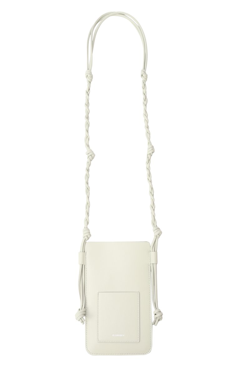 Кожаный чехол для iphone JIL SANDER светло-зеленого цвета, арт. J07VL0021/P5354 | Фото 6 (Региональные ограничения белый список (Axapta Mercury): Не проставлено; Нос: Не проставлено; Материал: Натуральная кожа)