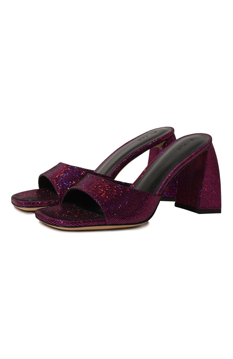 Кожаные мюли michele BY FAR, арт. 23CRMICHMFCHDDL, фото 1