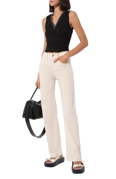 Хлопковый топ BRUNELLO CUCINELLI, арт. ML171BP090, фото 2