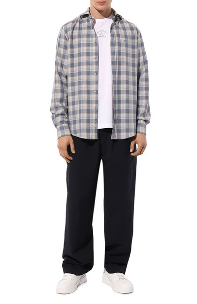 Хлопковая рубашка PAUL&SHARK, арт. 13313037J, фото 2