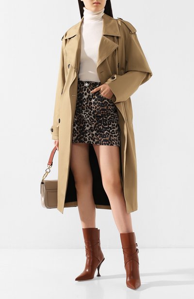 Кожаные ботильоны BURBERRY, арт. 8020112, фото 2