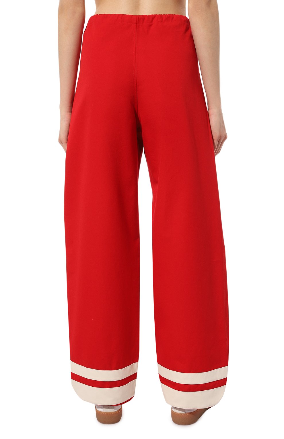 Хлопковые брюки GUCCI, арт. 747014/XJFV0, фото 4